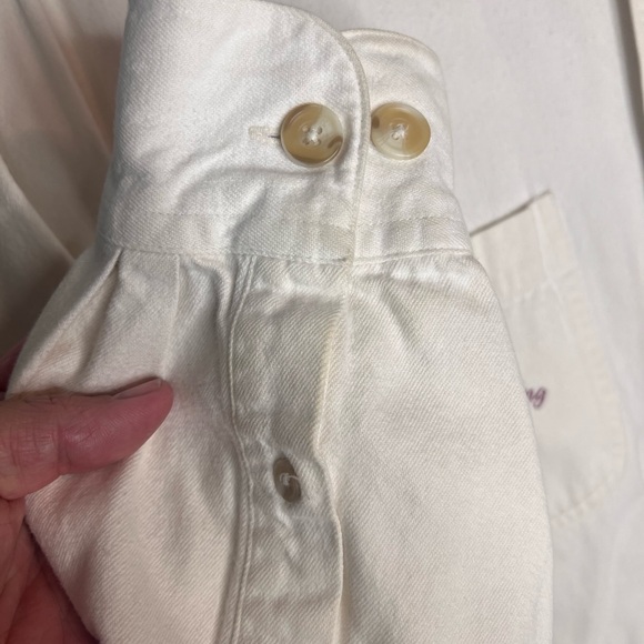 Vintage 1993 Acme Embroidery Button Up Shirt Looney Tunes Backroads Touring 1950 - Picture 9 of 14